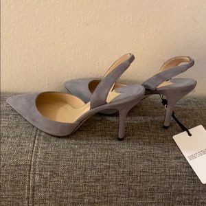 Paul Andrew suede Mercury grey 37.5